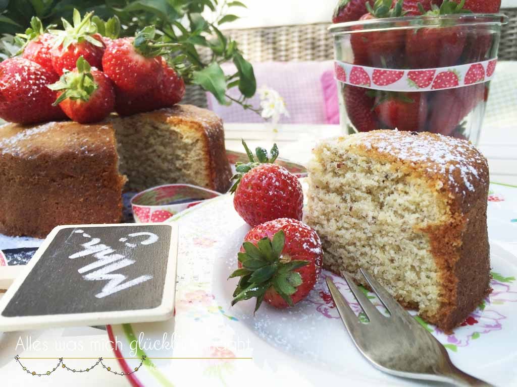 Holunder Erdbeerkuchen Alles was mich glücklich macht